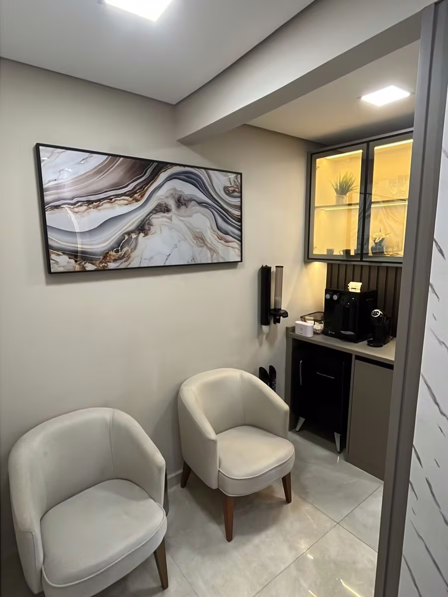 Recepção do consultório